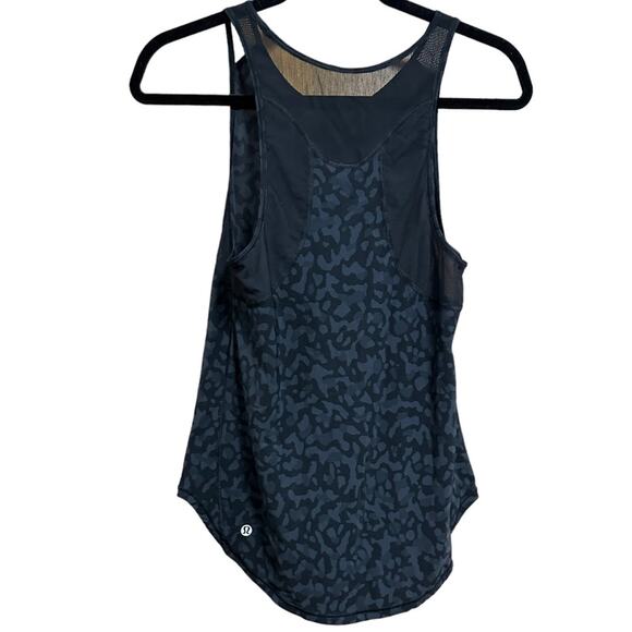 Lululemon Sculpt Tank Camo Leopard Print Size 4 - Picture 4 of 5